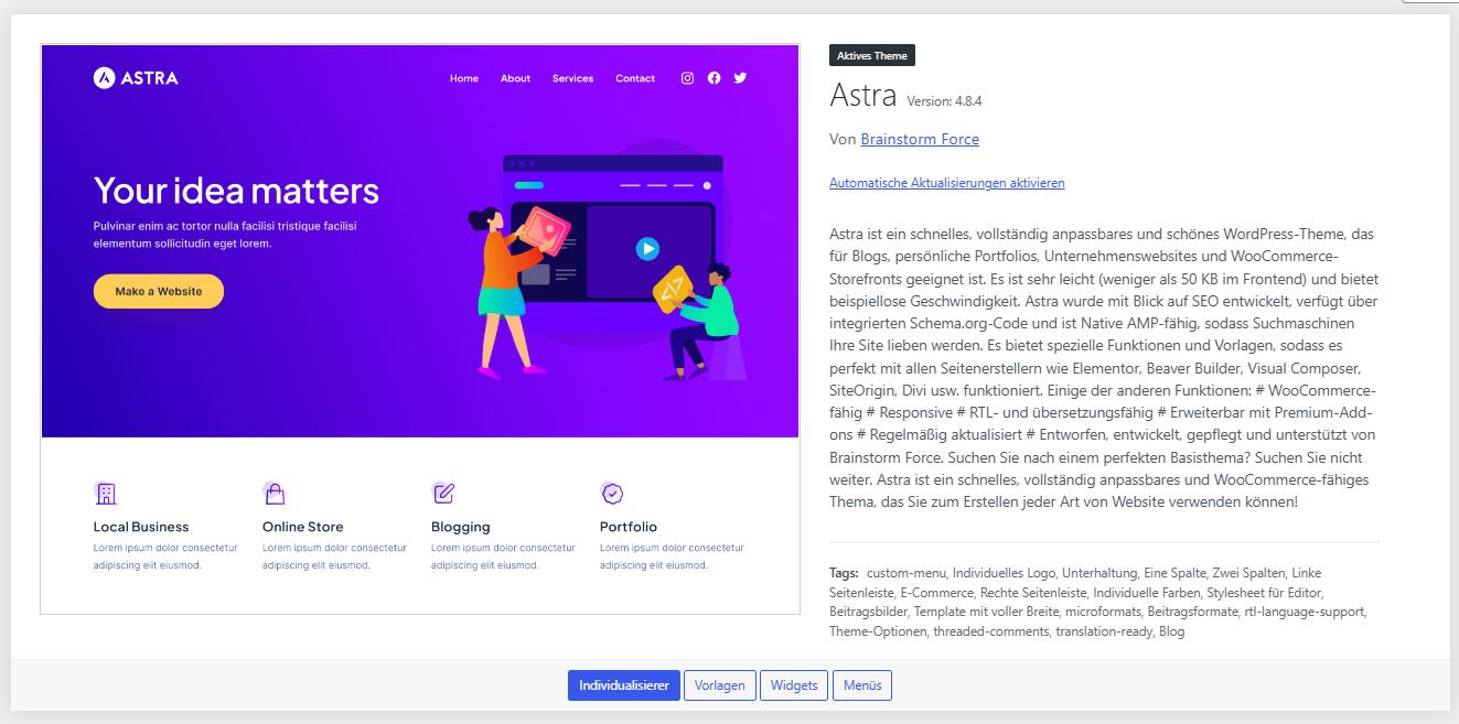 01 Astra installieren  05 